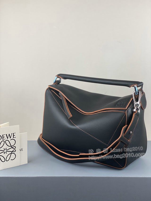 LOEWE2020年春款包包 羅意威中號Low PUZZLE拼接手提斜挎包 10179  tcl1304